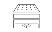 Ikon – lys under seng